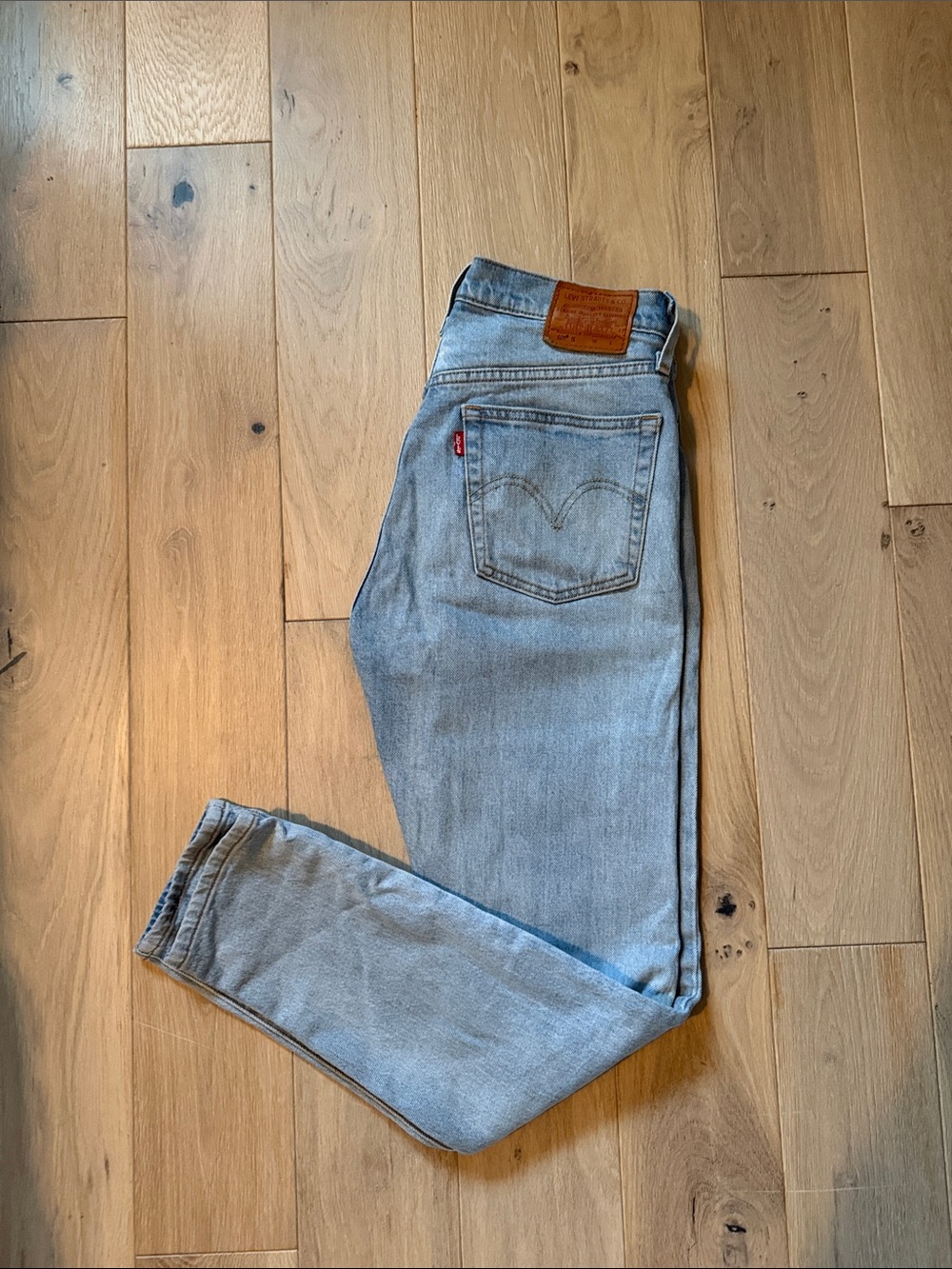 Levi's 501 skinny filiforme women’s Light Jeans